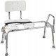 DMI® Heavy Duty Sliding Transfer Bench with Cut-Out Seat