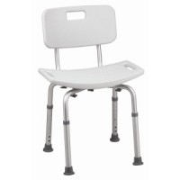 HealthSmart® Bath Seat with Backrest with BactiX™ Antimicrobial