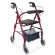 DMI® Adjustable Seat Height Aluminium Rollator