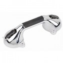 HealthSmart® Chrome Suction Cup Grab Bars with BactiX™ Antimicrobial