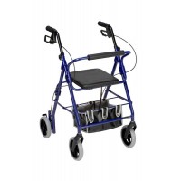 DMI® Adjustable Seat Height Aluminium Rollator