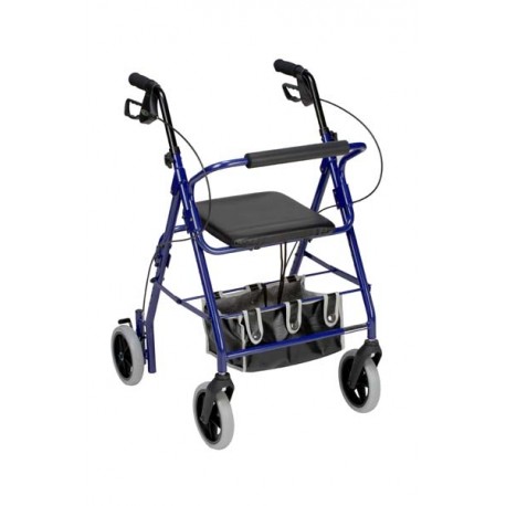 DMI® Adjustable Seat Height Aluminium Rollator