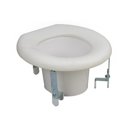 DMI® Universal Plastic Raised Toilet Seat