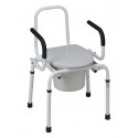 DMI® Drop-Arm Steel Commode