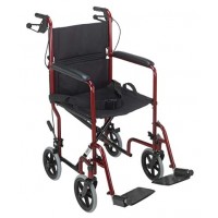 DMI® Folding Steel Transport Chair